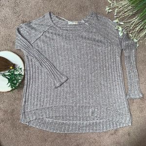 Ruff Hewn Layered Ribbed Sweater